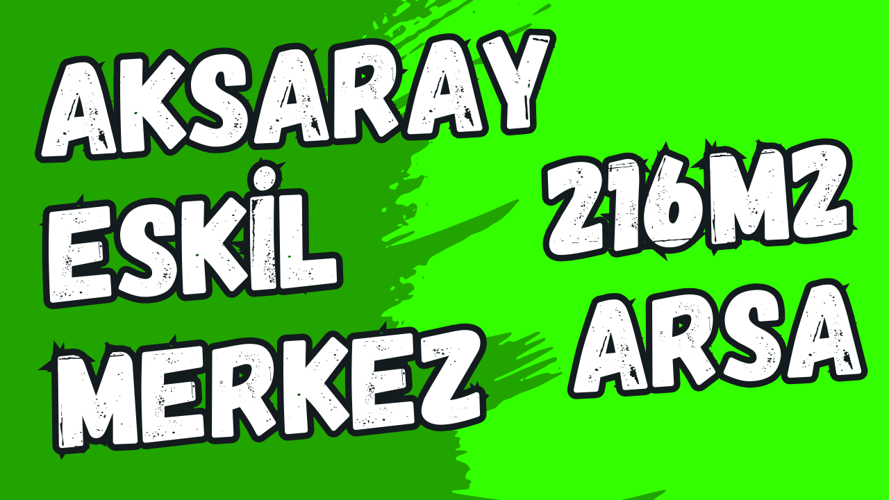 AKSARAY ESKİL MERKEZ DE 216M² İMARLI ARSAMIZ SATILIKTIR. - AKSARAY ESKİL fotoğraf 15